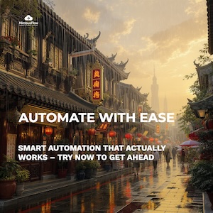 Square format banner